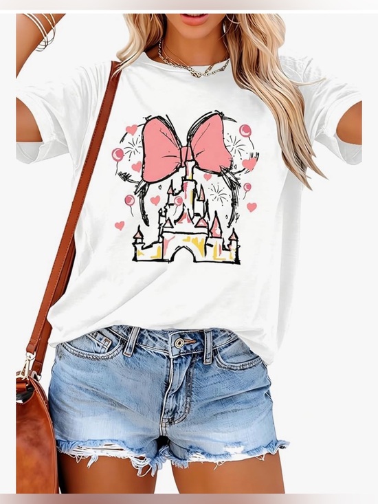 Unbranded Tops - Magical Princess Short Sleeve T-Shirt, Size M